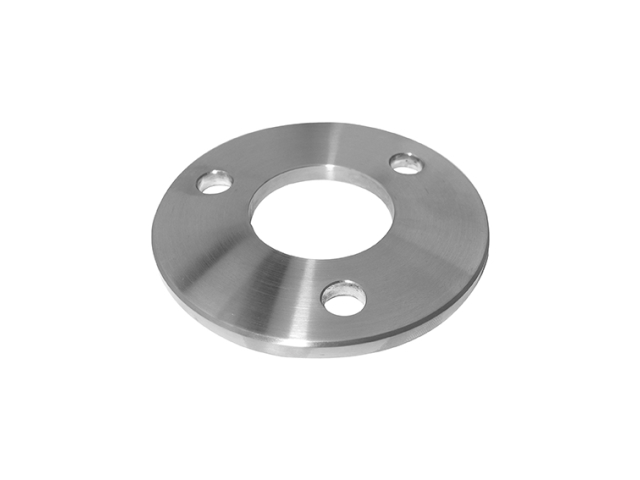 Welding blind plate AISI304, D100/42,4mm, 3xd11, t